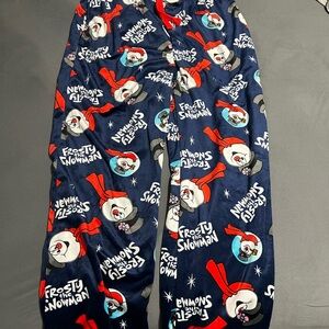 Frosty the Snowman men Pajamas - Blue